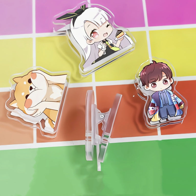 KeychainDIY Custom Acrylic PP Clip