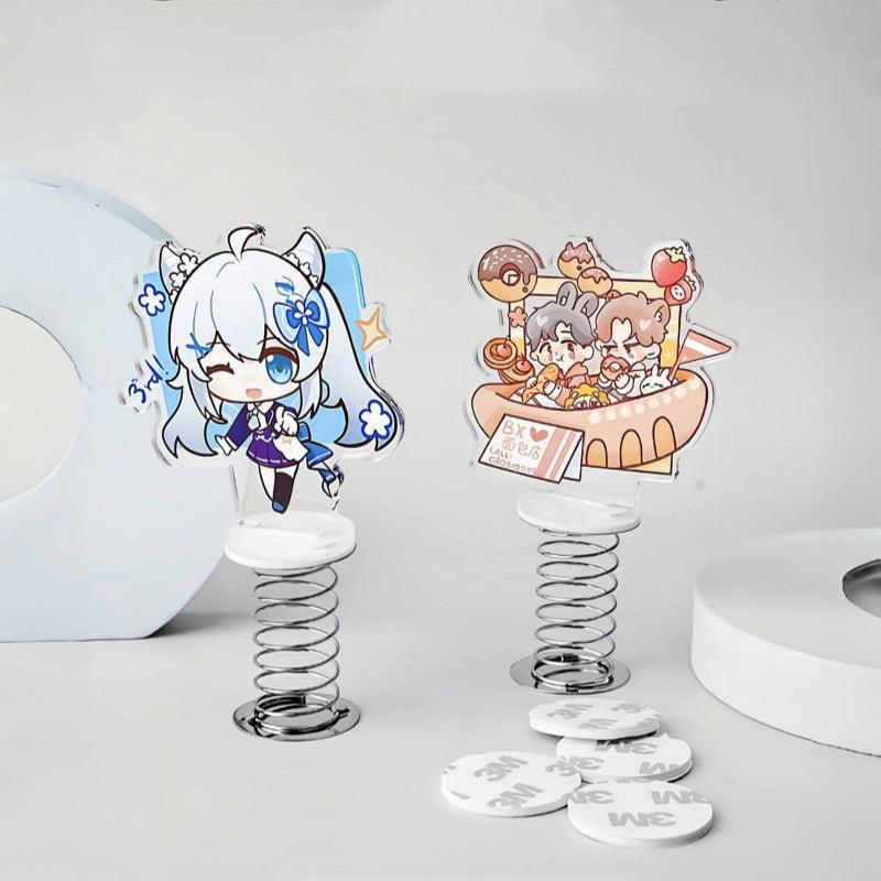 KeychainDIY Custom Car Spring Shaker Acrylic Standees