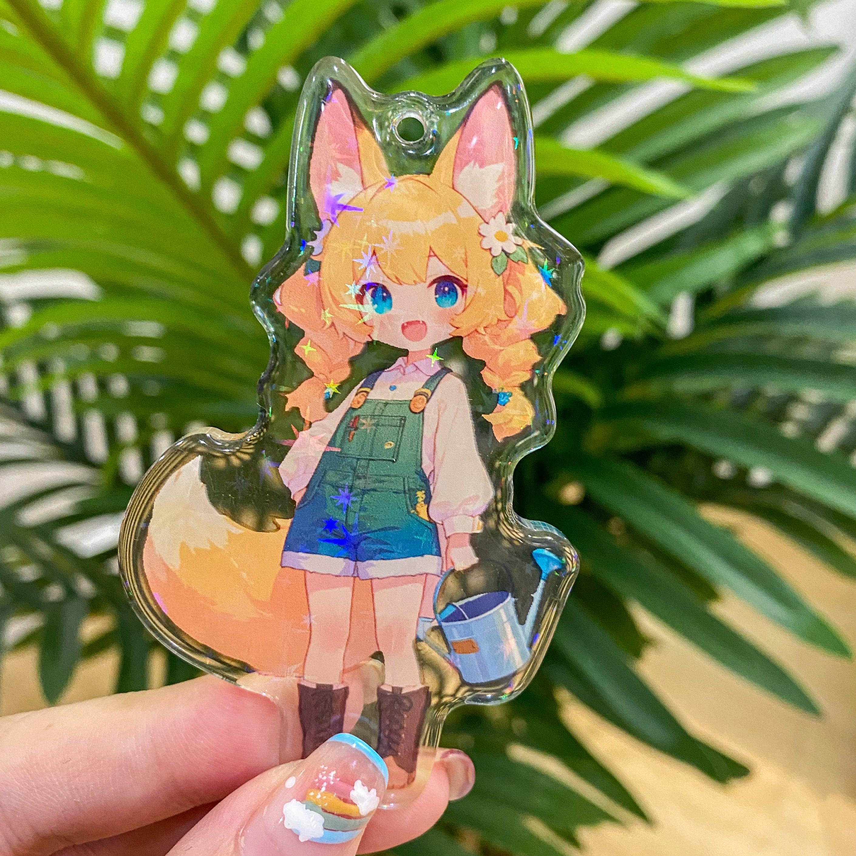 Custom Clear Acrylic Keychains Best Anime Design Clear Acrylic Charms Custom