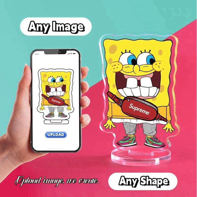 KeychainDIY Custom Epoxy Glitter Acrylic Keychains